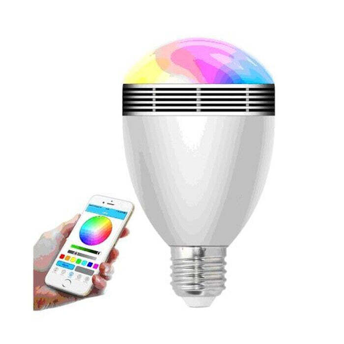 SMART bluetooth žiarovka X-SITE BL-06G + 2 farebné LED žiarovky POUŽITÉ, NEOPOTREBOVANÝ TOVAR