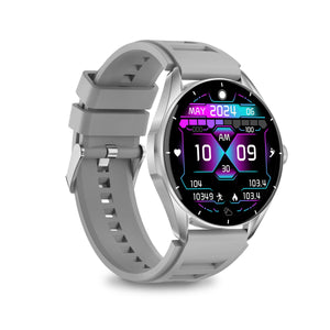 Smart hodinky Aligator Watch Amoled, strieborná