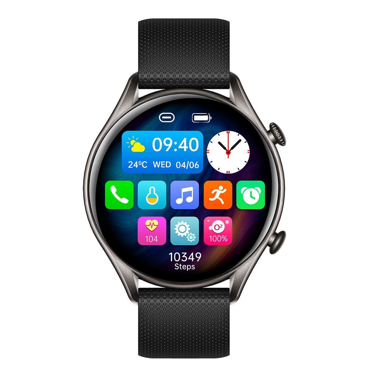 Smart hodinky MyPhone Watch EL, Bluetooth, čierna POŠKODENÝ OBAL