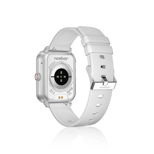 Smart hodinky Niceboy Watch Lite 4, arctic silver