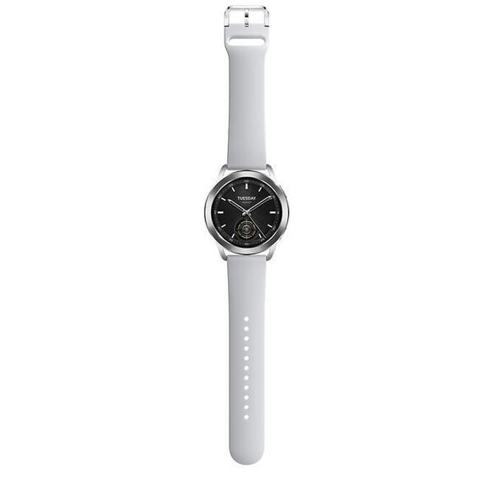 Smart hodinky Xiaomi Watch S3, strieborná