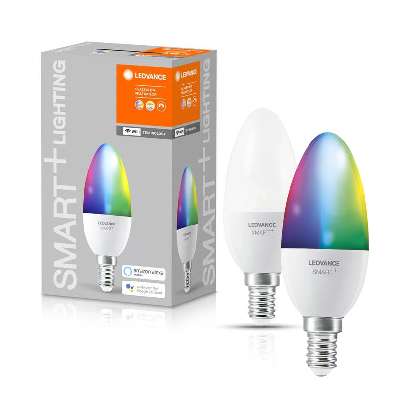 SMART LED CLASSIC B 40 E14 MULTICOLOR 4,9 W RGBW stmievateľná