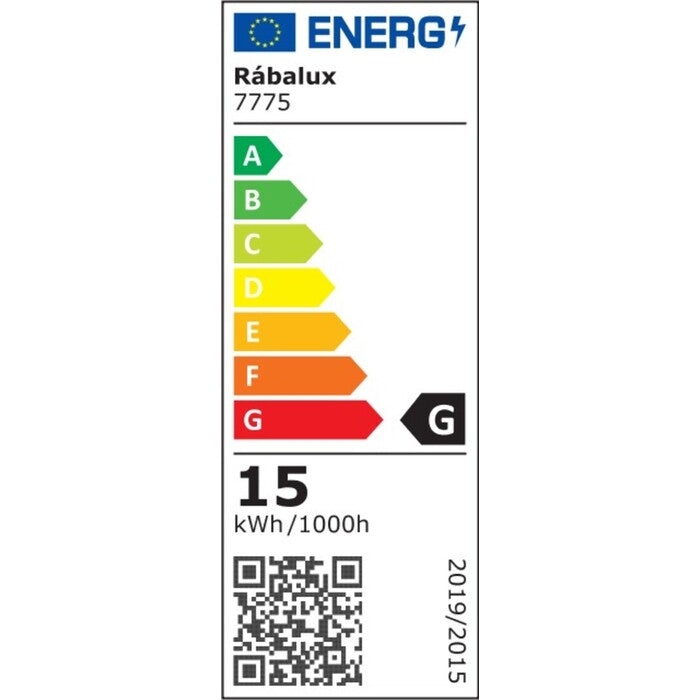 SMART LED vonkajšie svetlo Rabalux, 1300lm, s ovládačom, čierna