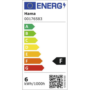 SMART LED žiarovka Hama, E14, 5,5 W, RGBW