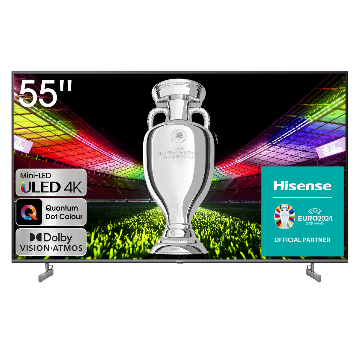 Smart televízia Hisense 55U6KQ (2023) / 55" (139cm) POŠKODENÝ OBAL