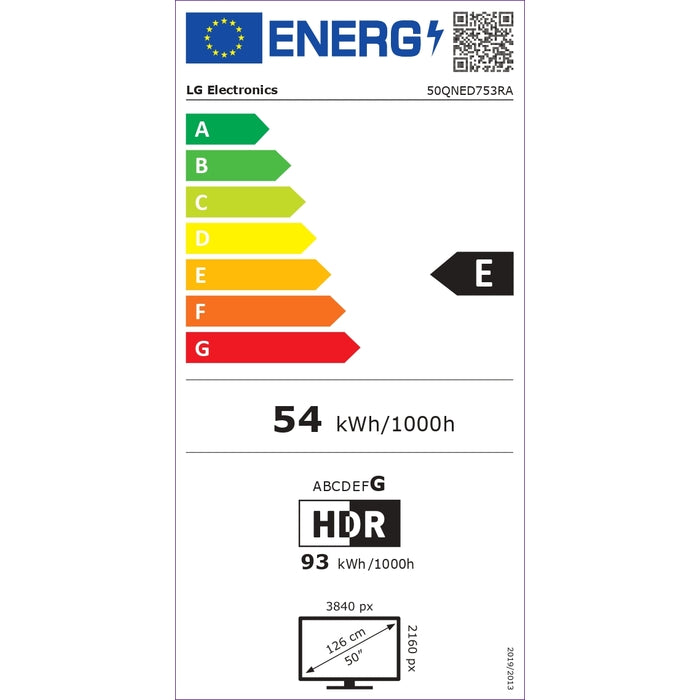 Smart televízia LG 50QNED75R/50&quot; (127 cm) VYBALENÉ