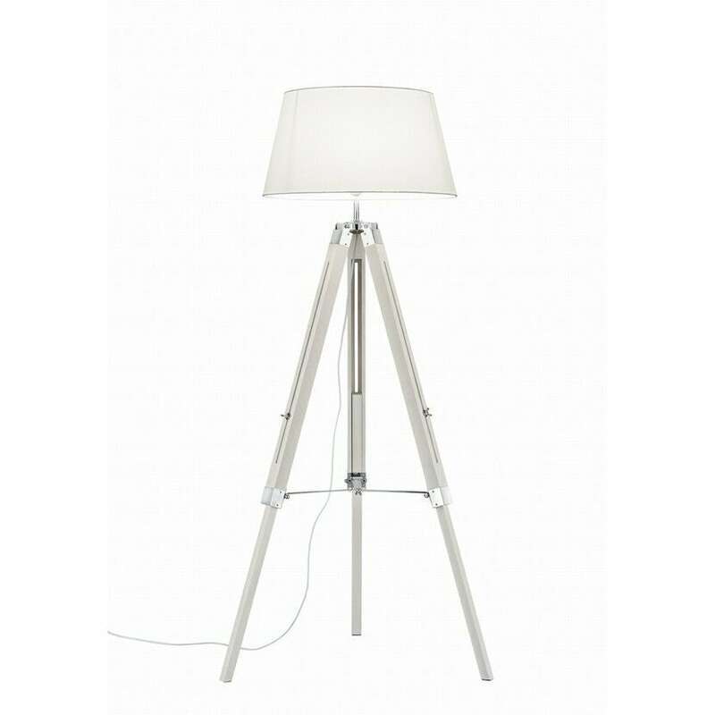 Stojacia lampa Trio RE R40991001, biela POŠKODENÝ OBAL