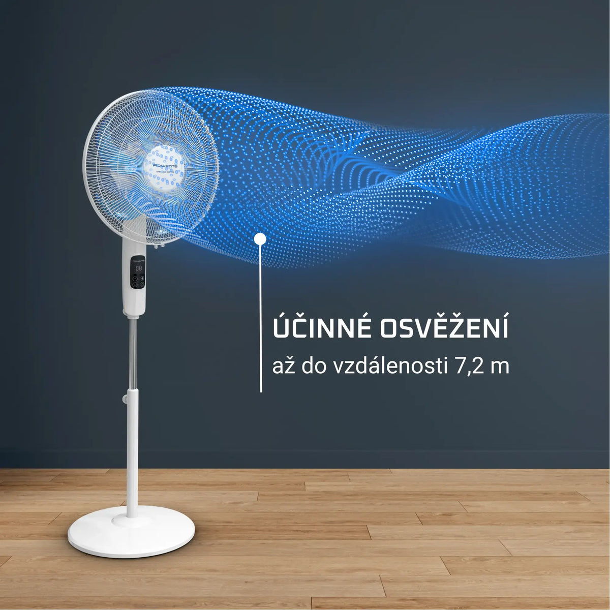 Stojanový ventilátor Rowenta Turbo Silence VU5450F0