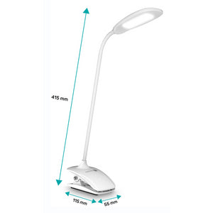 Stolná LED lampička CONNECT IT CLIP 7020, biela