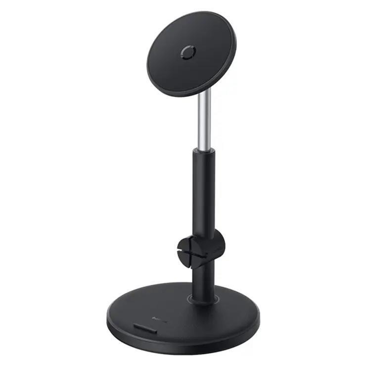 Stolný otočný držiak Baseus MagPro Desktop Phone Stand, čierna