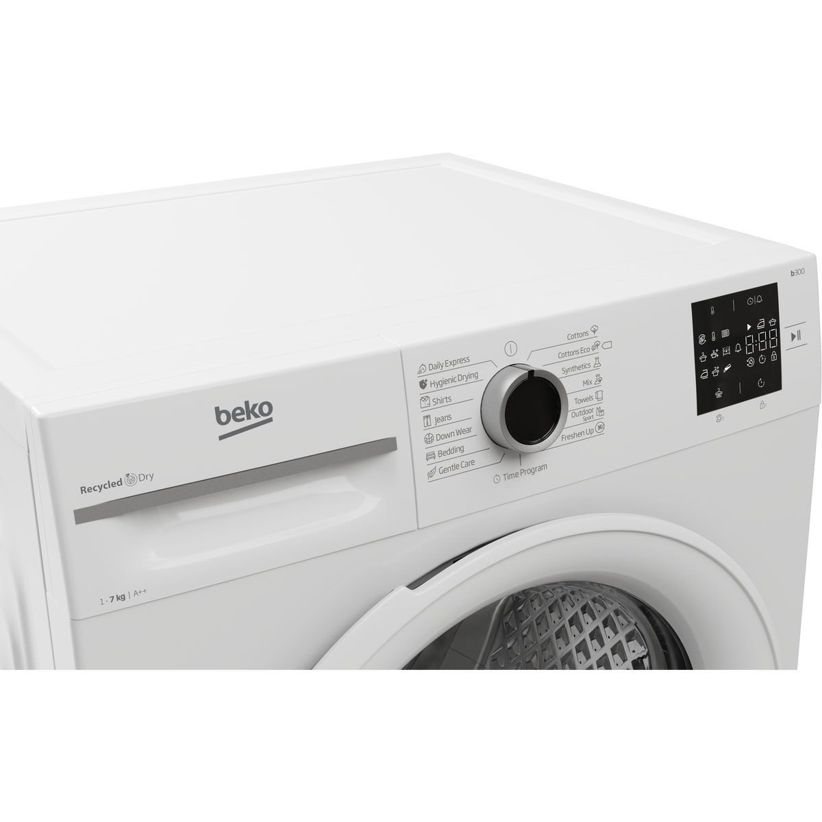 Sušička bielizne Beko BM3T37230W, A++, 7 kg