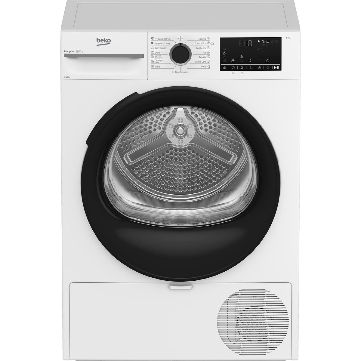 Sušička bielizne Beko BM3T40230W, A++, 10 kg