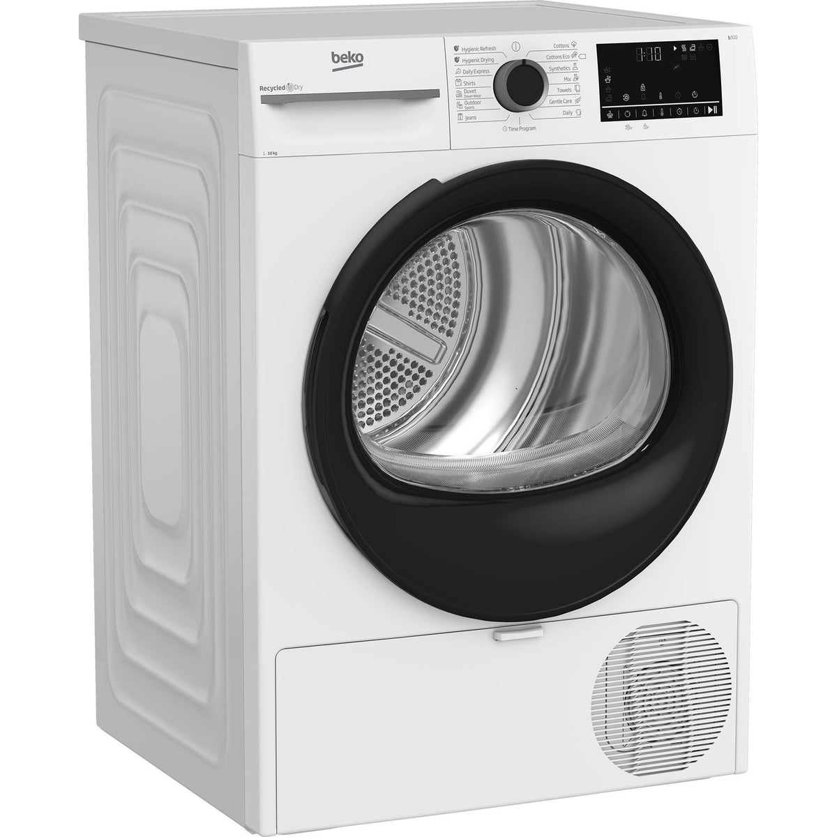 Sušička bielizne Beko BM3T40230W, A++, 10 kg