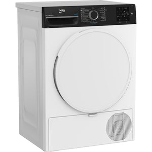 Sušička bielizne Beko BM3TS3823WBW, A++, 8 kg