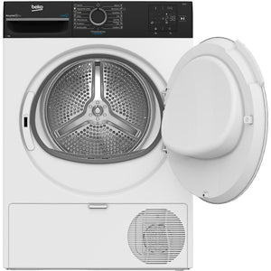 Sušička bielizne Beko BM3TS3823WBW, A++, 8 kg