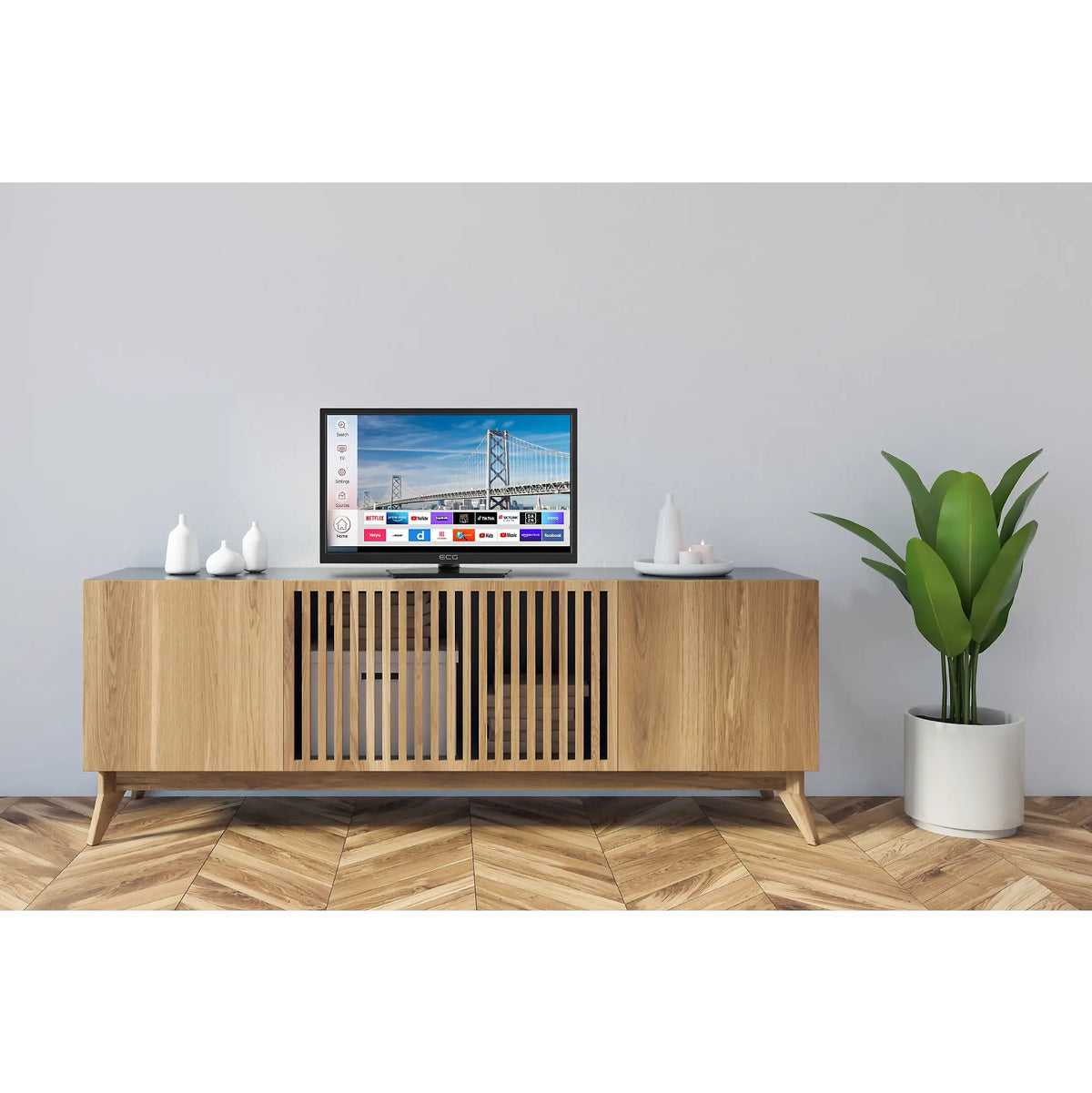 Televize ECG 24HSL231M / 24&quot; (60 cm) VYBALENÉ