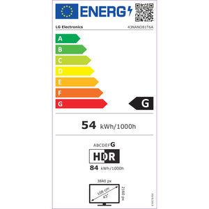 Televízia LG 43NANO81T / 43" (109cm)