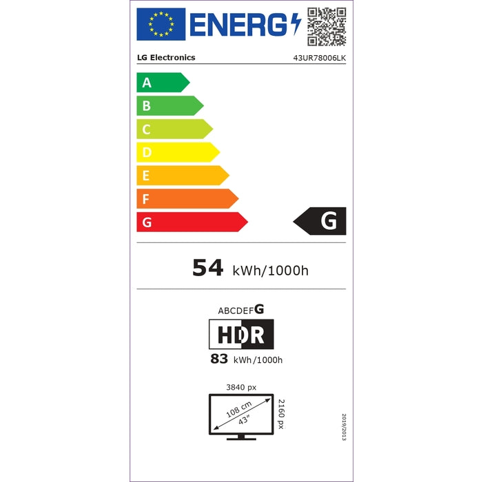 Televízia LG 43UR78006/43&quot; (109cm)