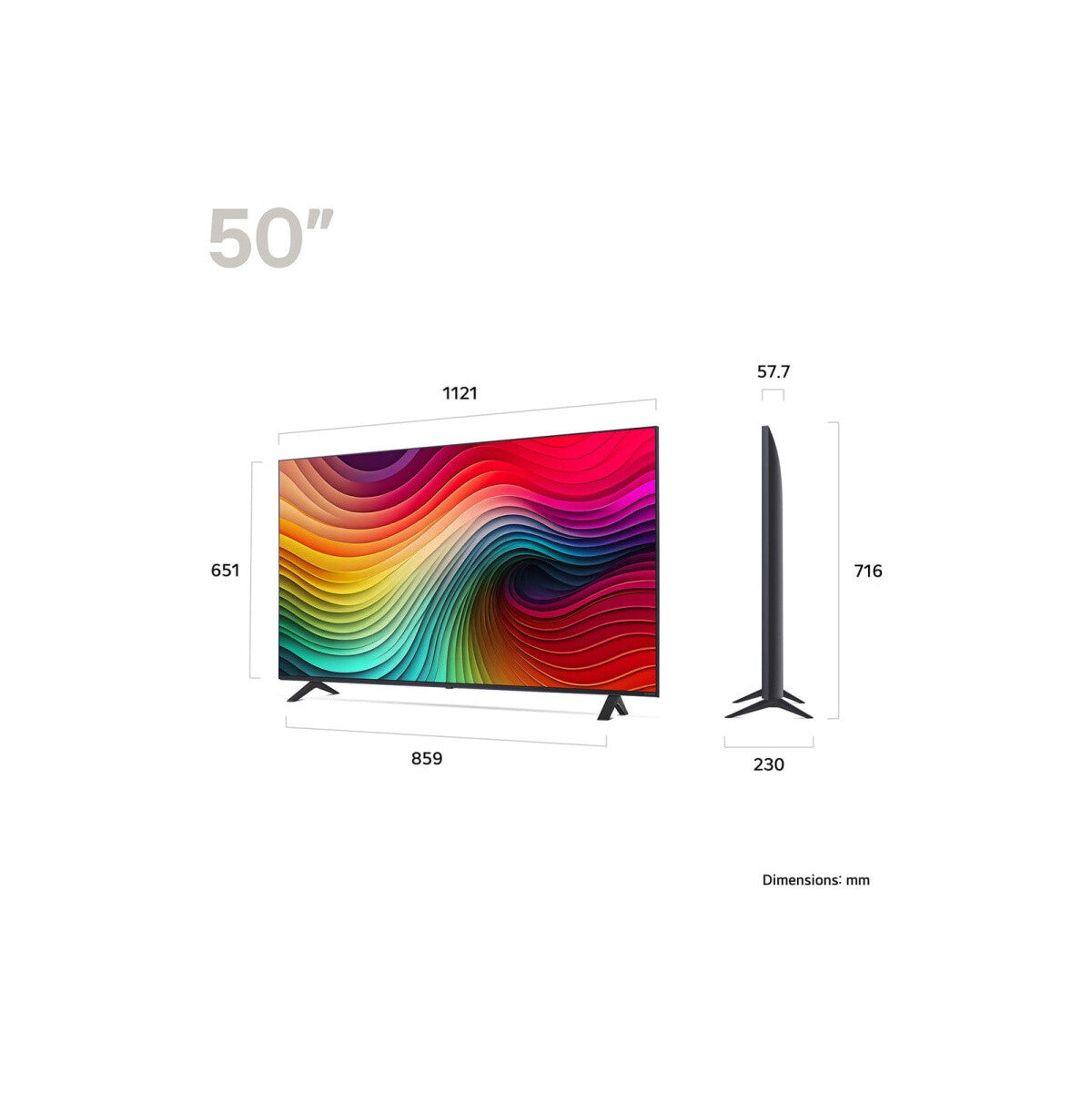 Televízia LG 50NANO81T / 50&quot; (127cm)