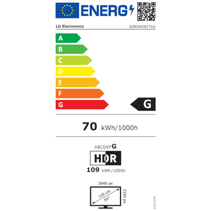 Televízia LG 50NANO81T / 50&quot; (127cm)