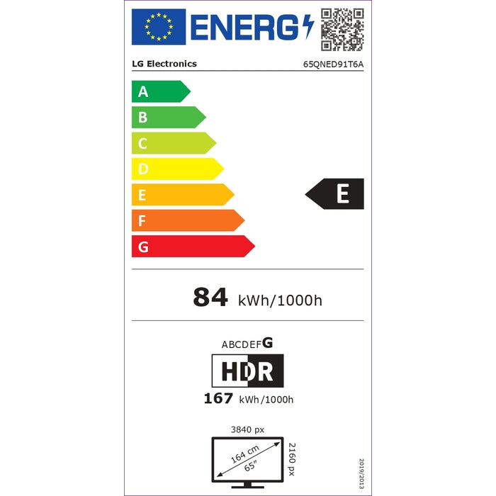 Televízia LG 65QNED91T / 65&quot; (165cm)