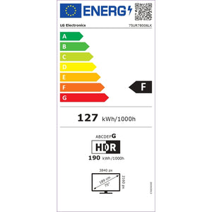 Televízia LG 75UR78006/75" (189cm)