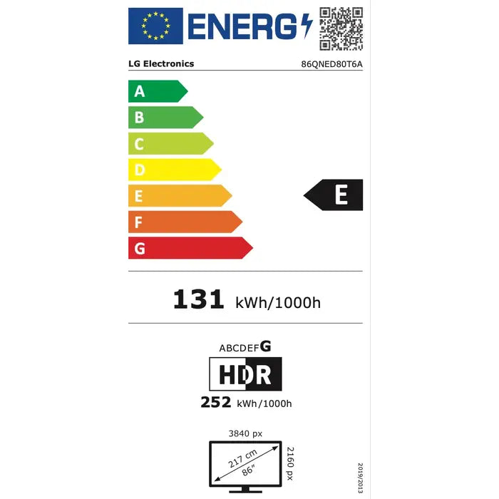 Televízia LG 86QNED80T / 86&quot; (218cm)