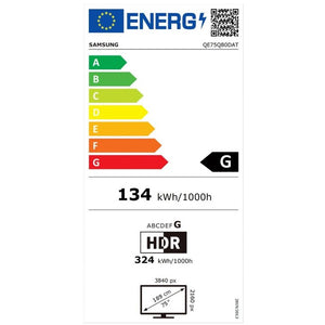 Televízia Samsung QE75Q80D / 75" (189cm)