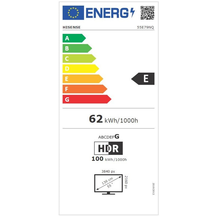 Televízor Hisense 55E79NQ (2024) / 55&quot; (139cm)