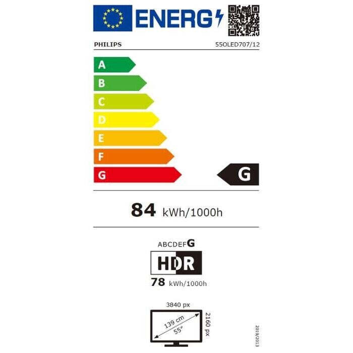 Televízor Philips 55OLED707 (2022) / 55&quot; (139 cm) VYBALENÉ