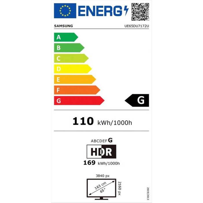 Televízor Samsung UE65DU7172/65&quot; (165cm) VYBALENÉ