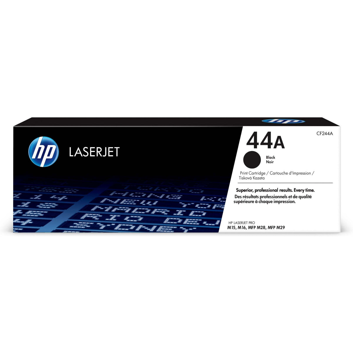 Toner HP CF244A, 44A, čierna VYBALENÉ