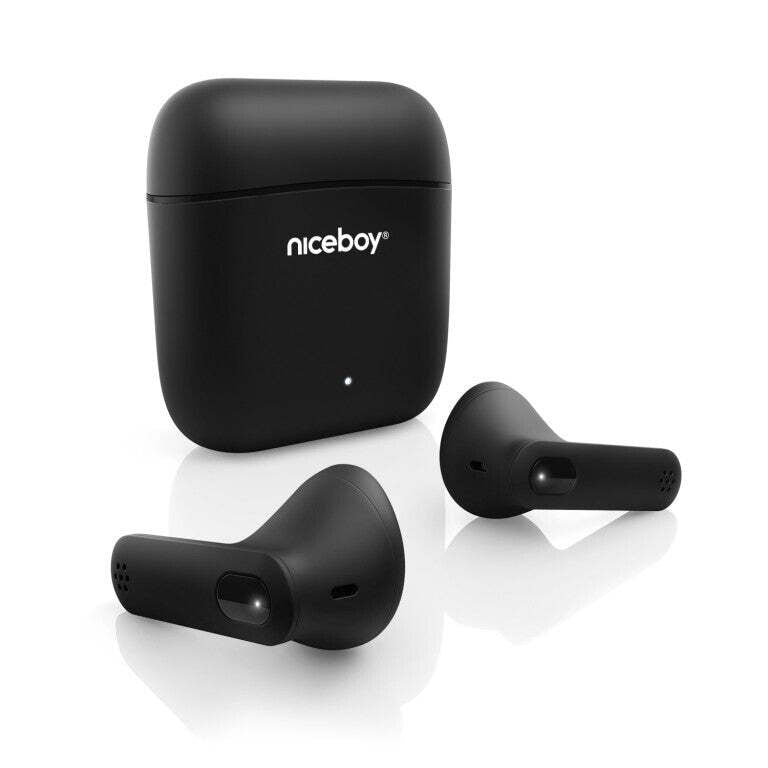 True Wireless slúchadlá Niceboy Hive Beans, čierna JAVÉ ZNÁMKY POUŽITIA