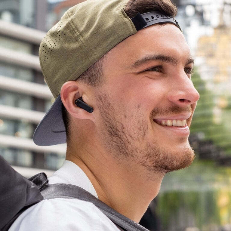 True Wireless slúchadlá Niceboy Hive Beans, čierna JAVÉ ZNÁMKY POUŽITIA