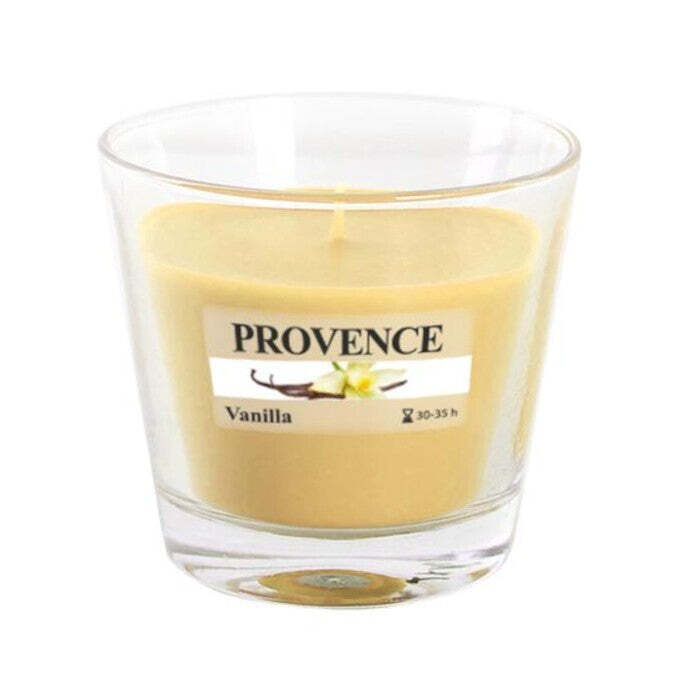 Vonná sviečka v skle Provence Vanilka, 140g