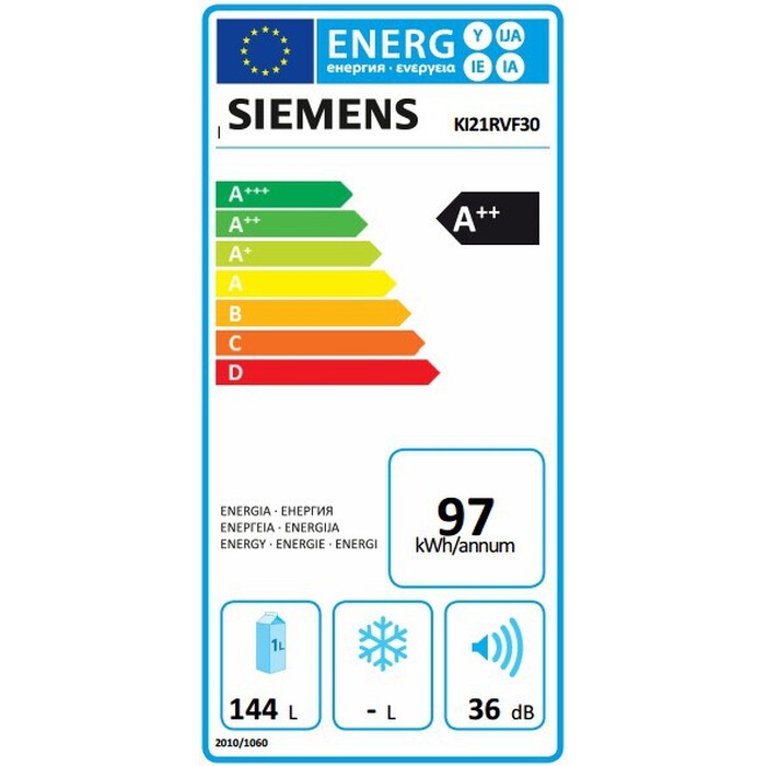 Vstavaná chladnička Siemens KI21RVF30