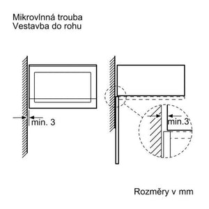 Vstavaná mikrovlnná rúra Bosch BFL524MB0