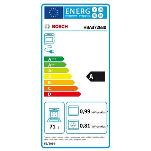 Vstavaná rúra Bosch HBA372EB0 POŠKODENÝ OBAL