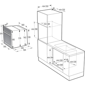 Vstavaná rúra Gorenje BO6737E02XK