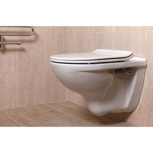 WC doska Glacera duroplast EASYSLIM33, biela VYBALENÉ