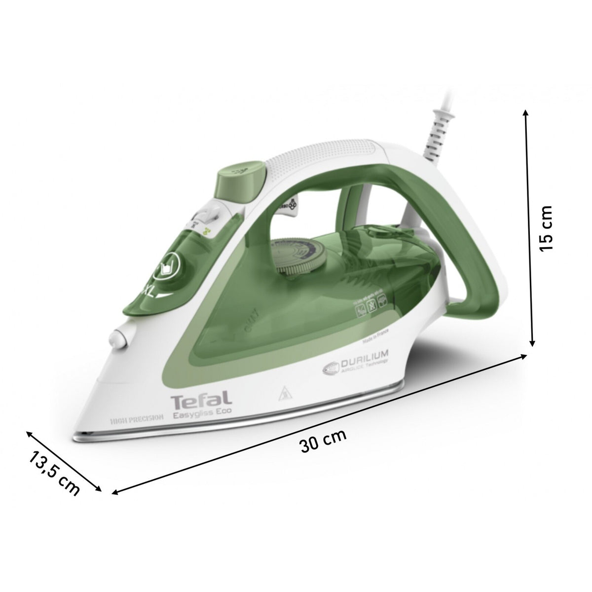 Žehlička Tefal Easygliss Eco FV5781E1, 2800W VYBALENÉ