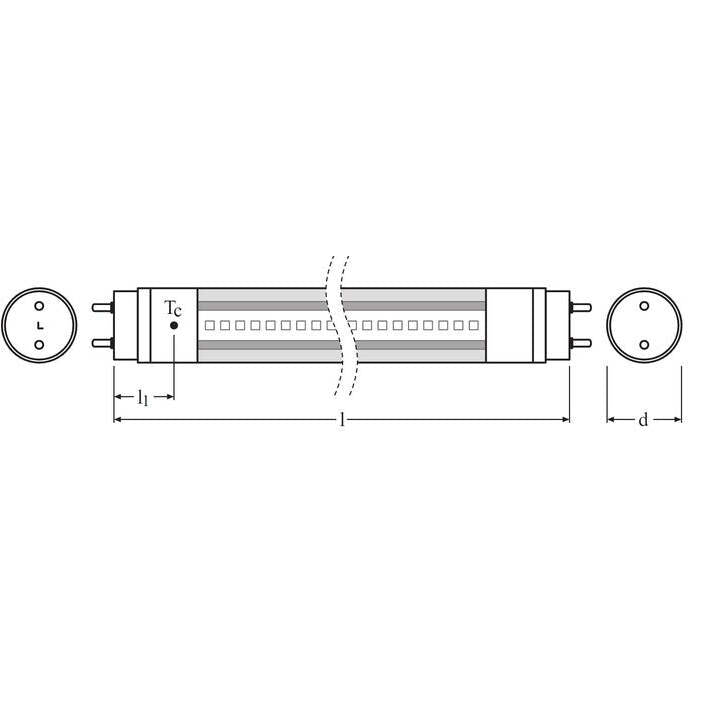 Žiarivka Osram SubstiTUBE STAR PC ST8SP-0.6M 7,6W/840 EMFLH1 POŠKODENÝ OBAL