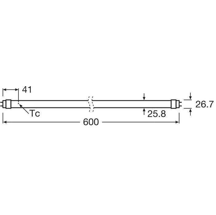 Žiarivka Osram SubstiTUBE STAR PC ST8SP-0.6M 7,6W/840 EMFLH1 POŠKODENÝ OBAL