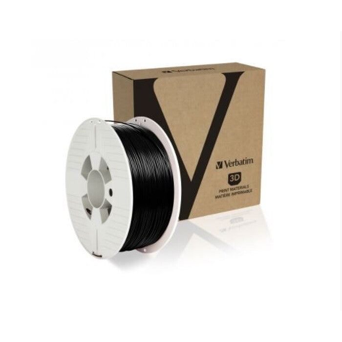 3D filament Verbatim, PET-G, 1,75 mm, 1000 g, 55052, black