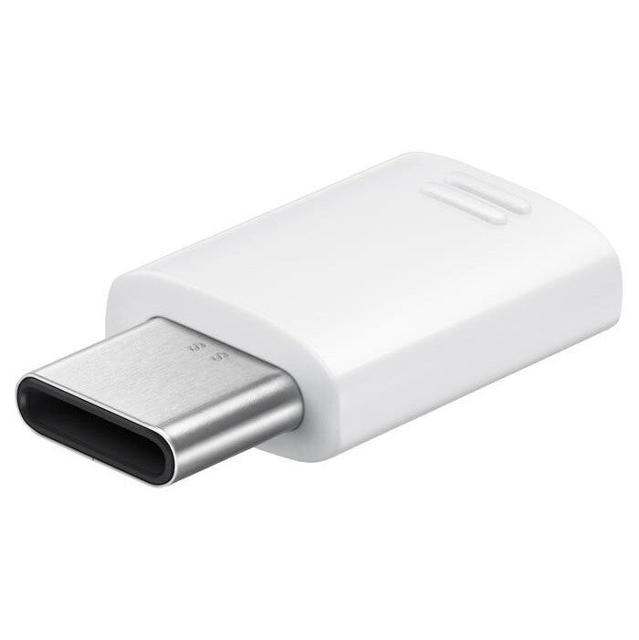 Adaptér Samsung USB-C na micro USB, biela