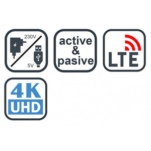 Aktivní pokojová anténa EVOLVEO Xany 5 LTE 230/5V