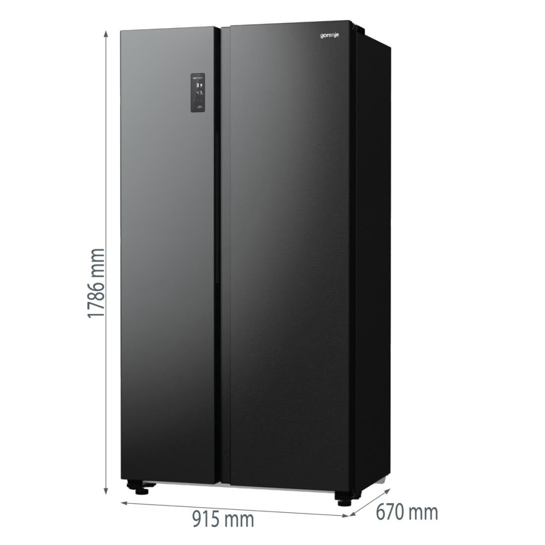 Americká chladnička Gorenje NRR9185EABXL