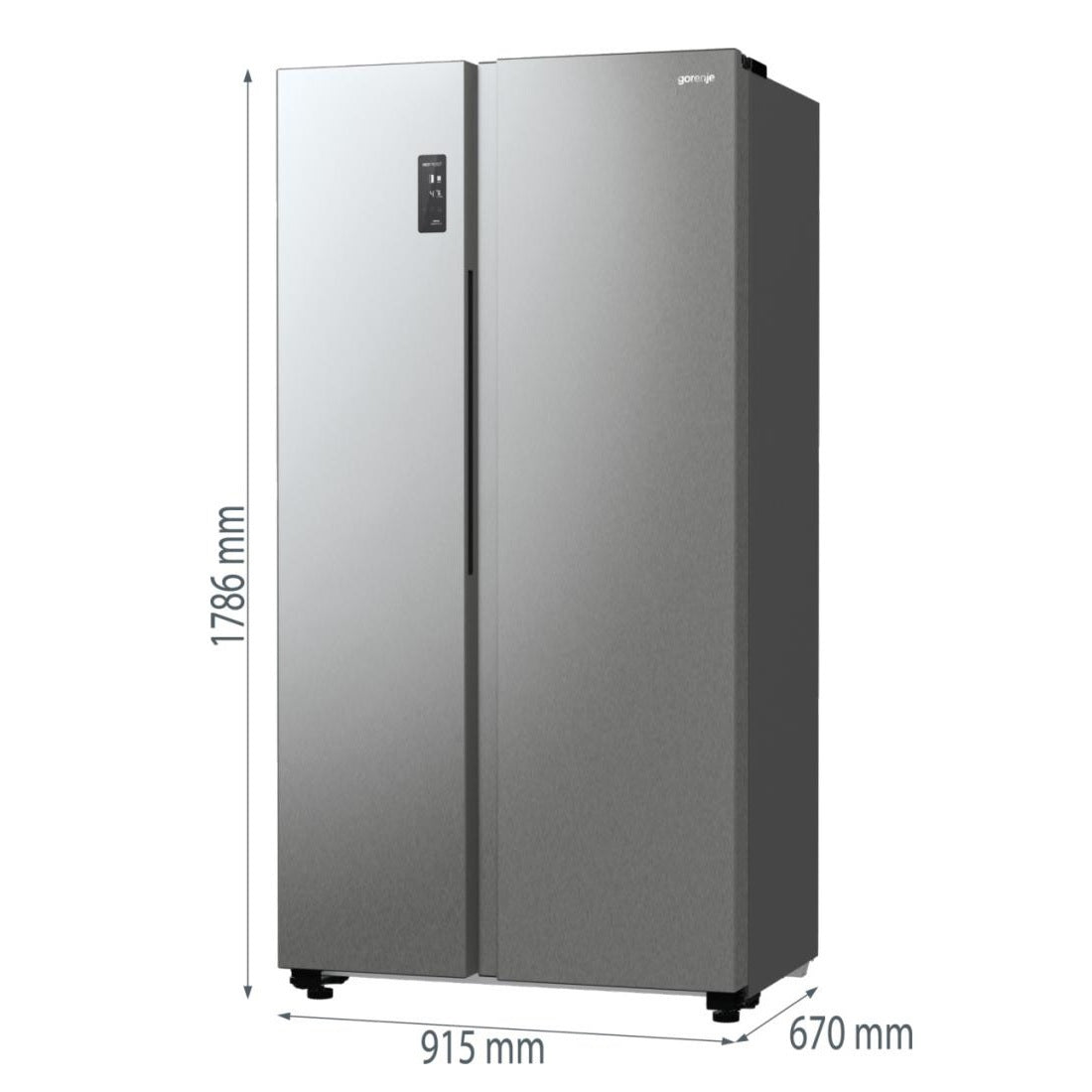 Americká chladnička Gorenje NRR9185EAXL