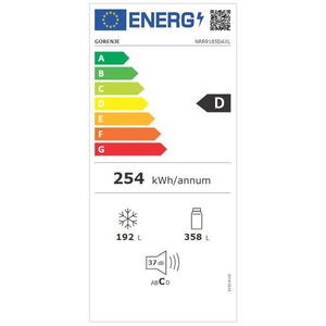 Americká chladnička Gorenje NRR9185EAXL