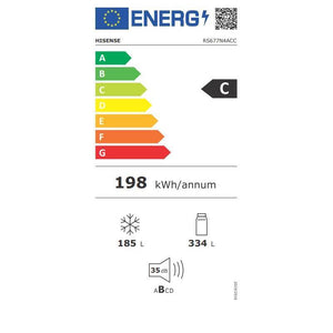 Americká chladnička Hisense RS677N4ACC